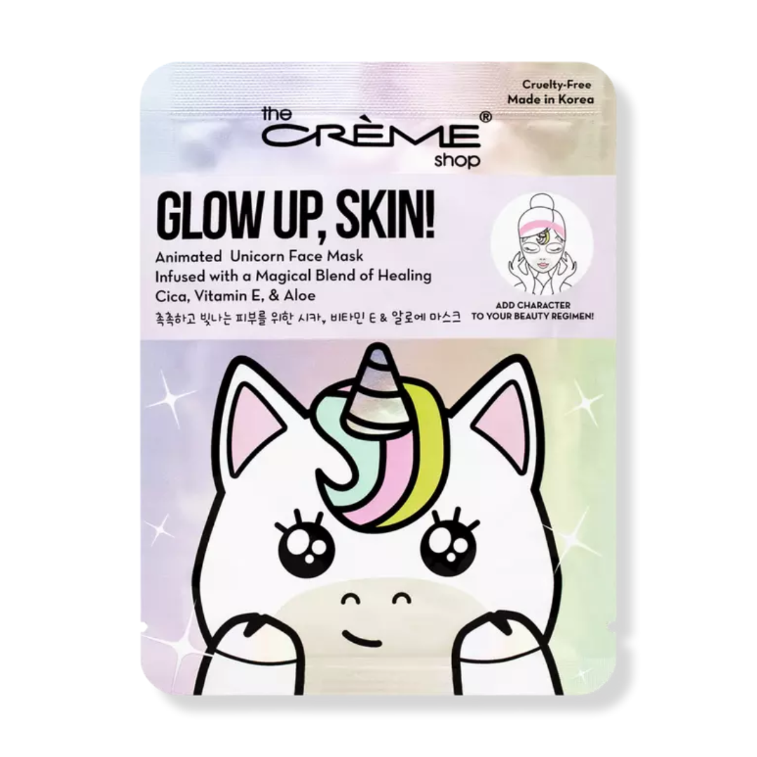 Glow Up, Skin! Set of 3 Animated Sheet Masks | The Crème Shop