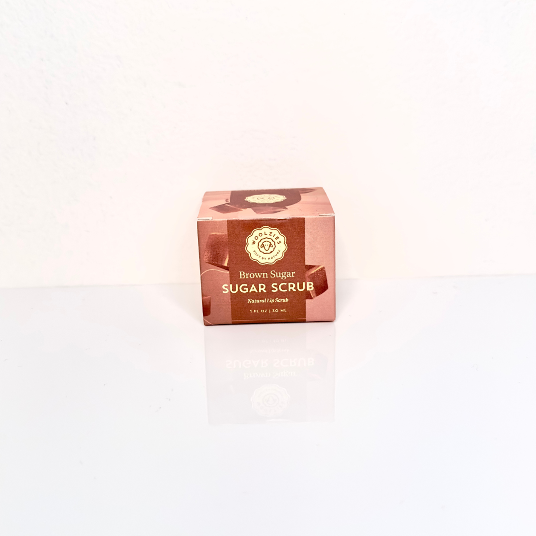 Brown Sugar - Sugar Lip Scrub | Woolzies - Soft by Nature