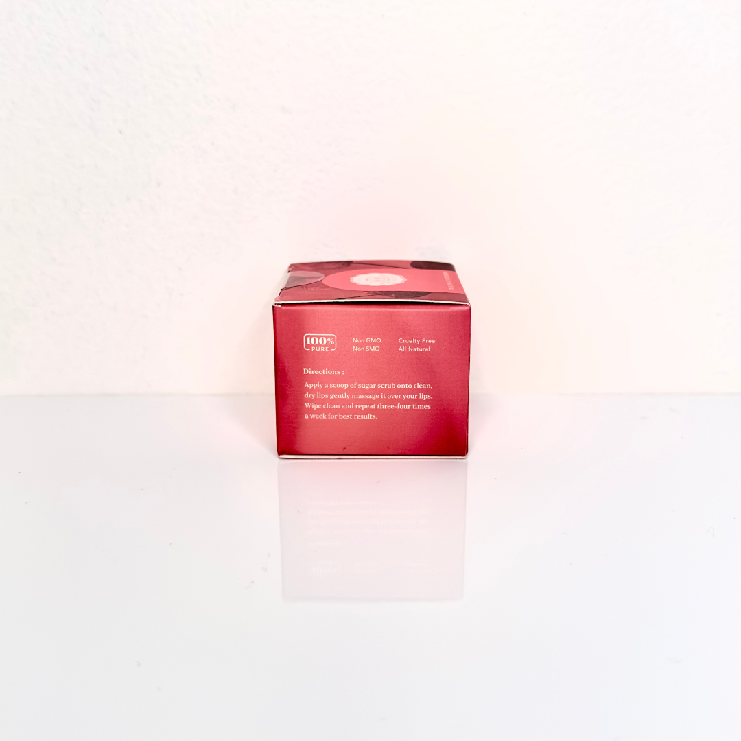 Black Cherry - Sugar Lip Scrub | Woolzies - Soft by Nature