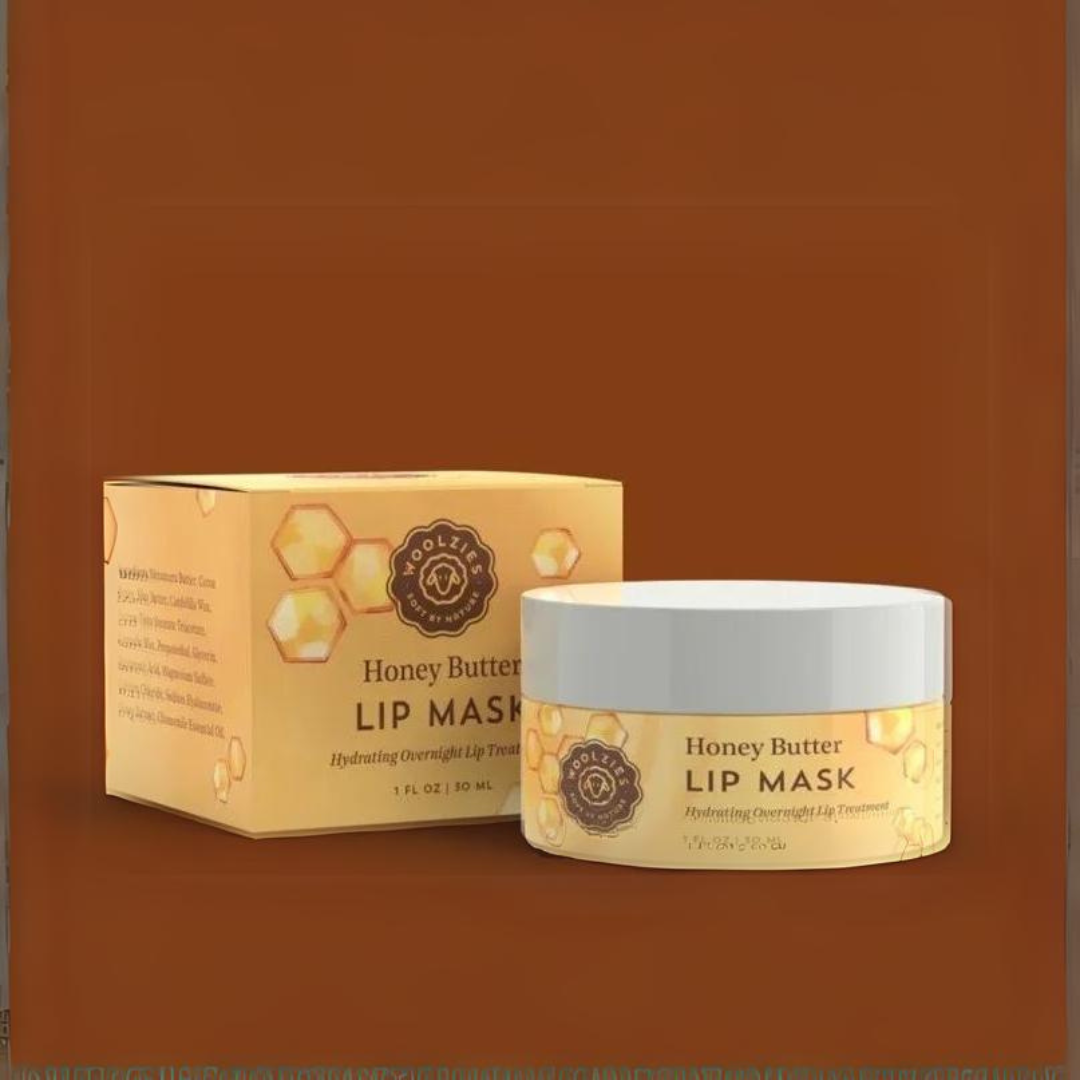 Honey Butter Lip Mask | Woolzies - Soft by Nature