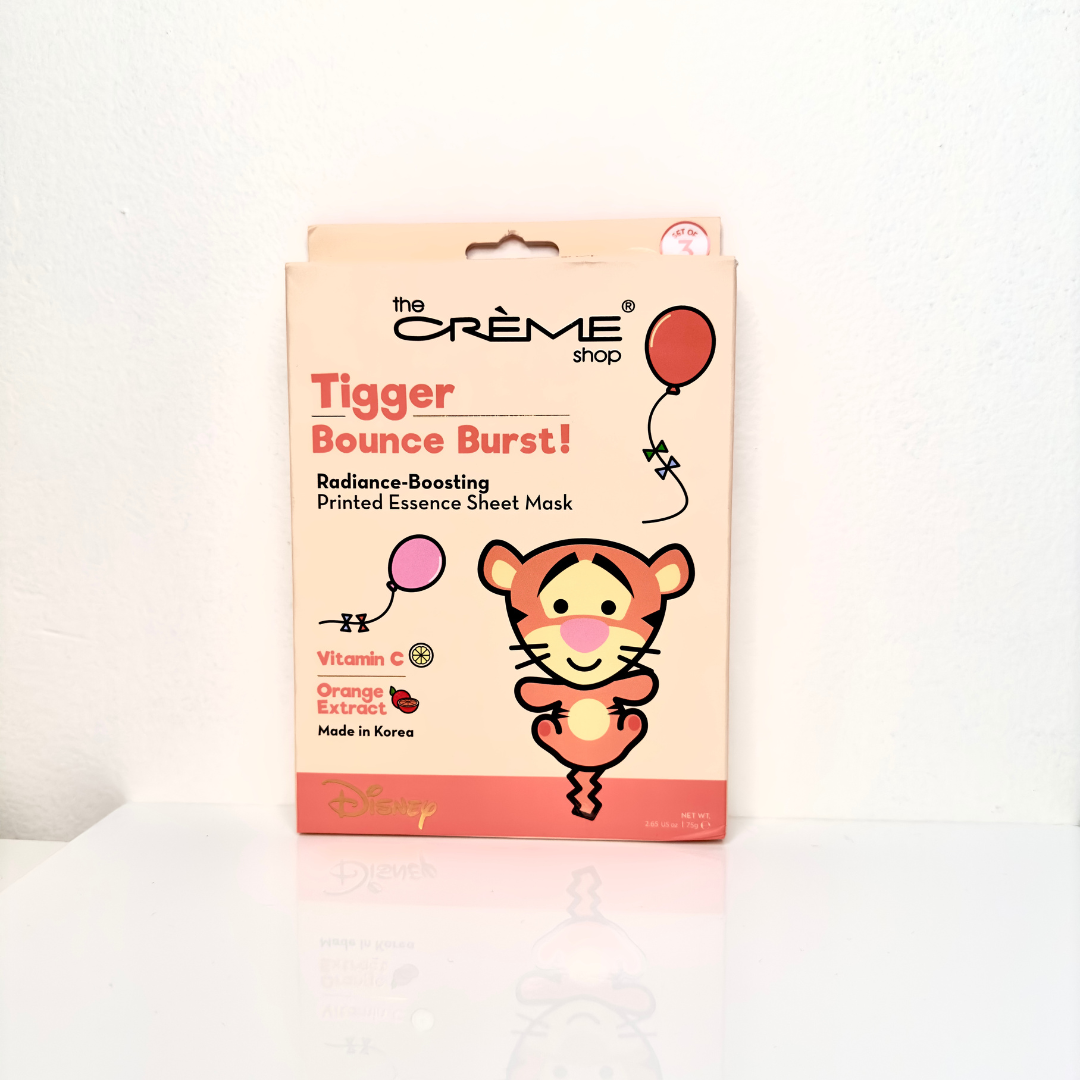 Tigger Bounce Burst! Set of 3 Sheet Masks | The Crème Shop