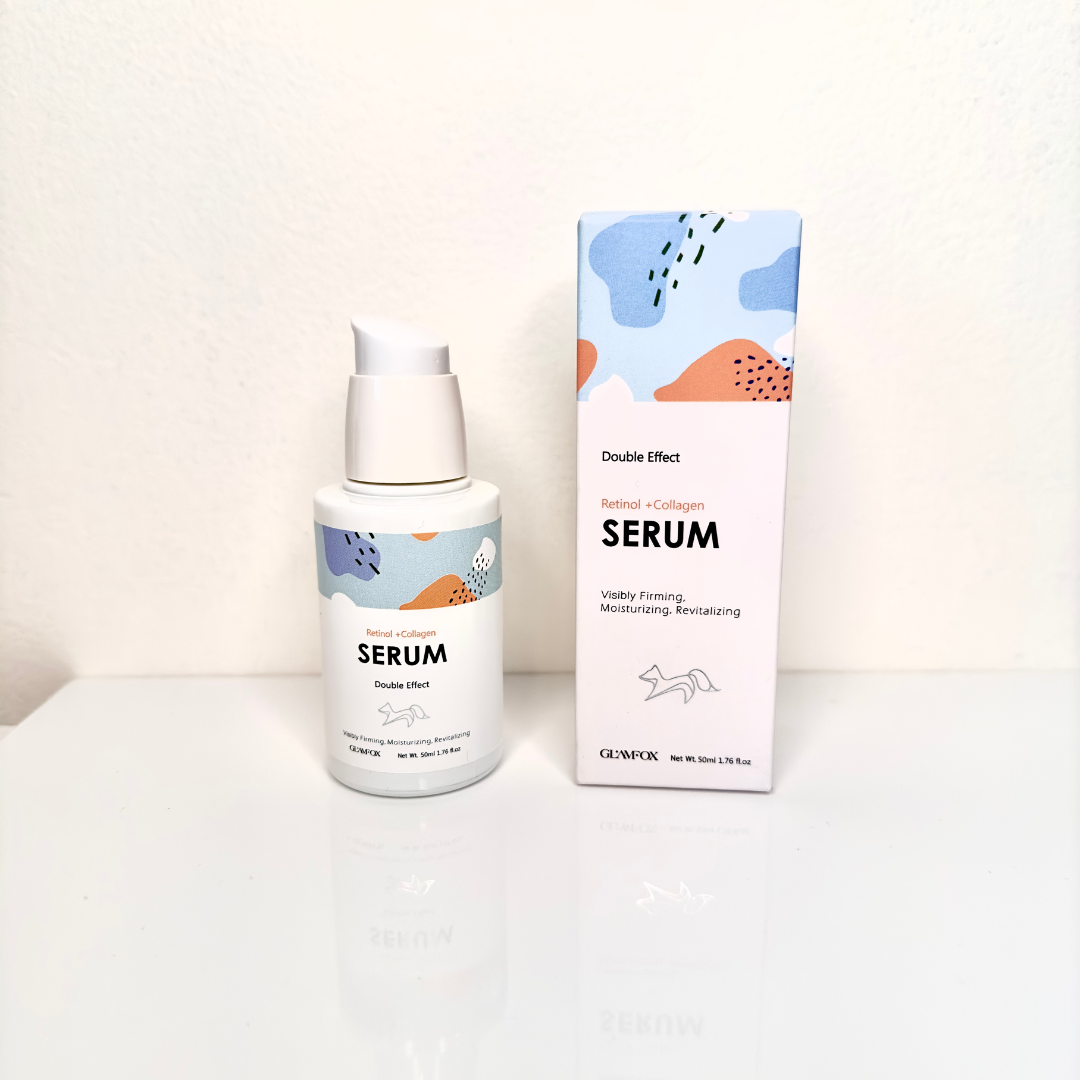 Double Effect Retinol + Collagen Serum | GLAMFOX